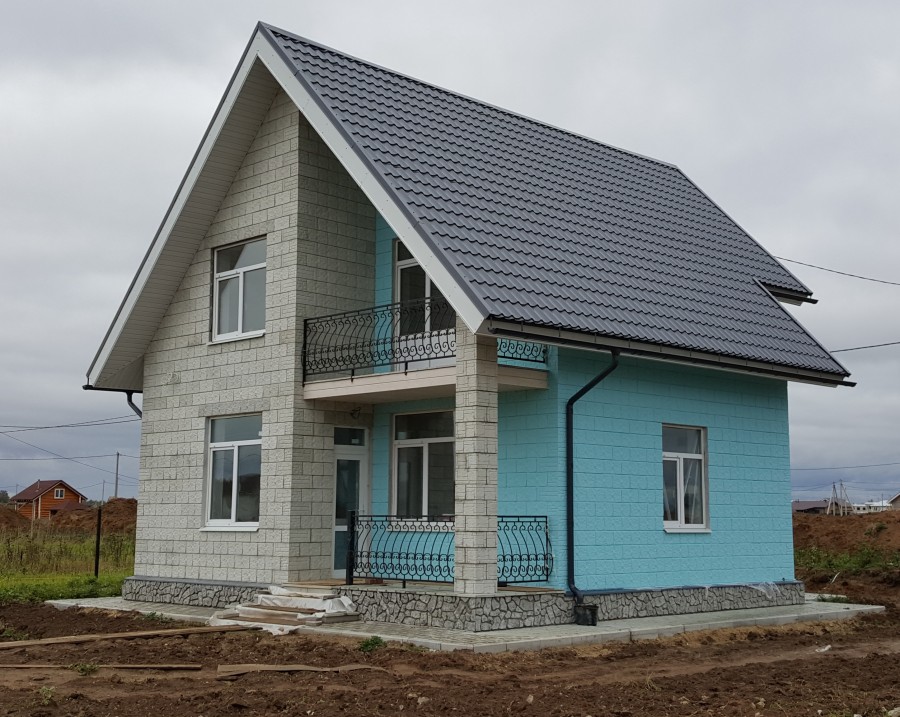Дома из теплоблоков - проекты с ценами на строительство